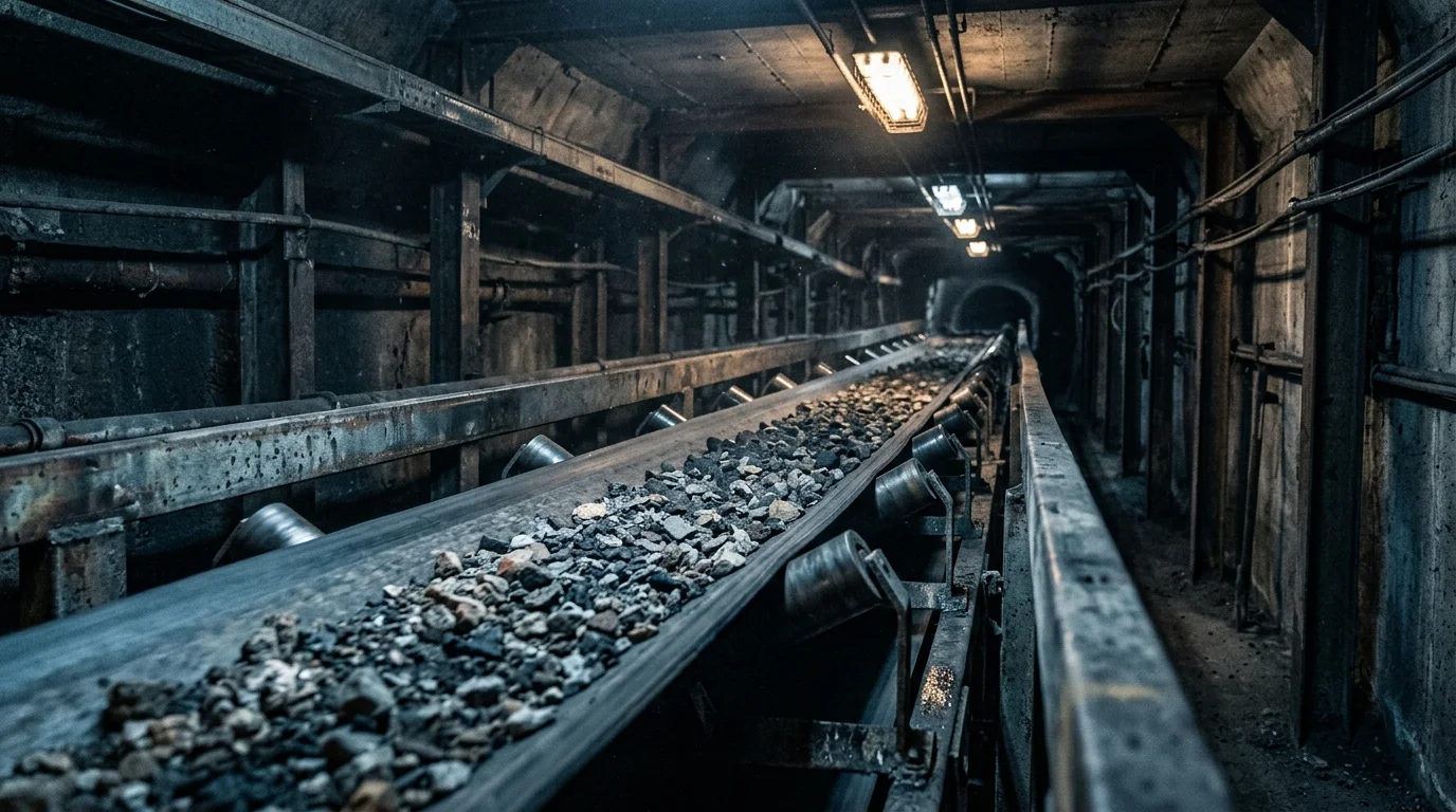 Mining Material-Handling Hardware — Stop the Belt for an Hour, Stop the Mine for a Day
