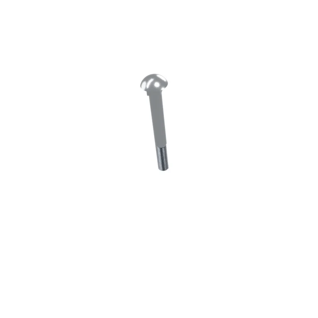 Carriage Bolts (Square Neck) M6×50 Carbon Steel Hot-Dip Galvanized