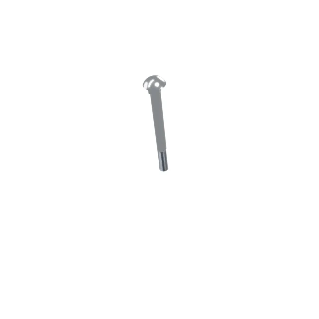 Carriage Bolts (Square Neck) M6×60 Carbon Steel Hot-Dip Galvanized