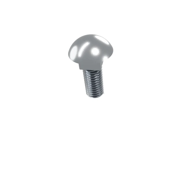 Carriage Bolts (Square Neck) M10×20 Carbon Steel Hot-Dip Galvanized