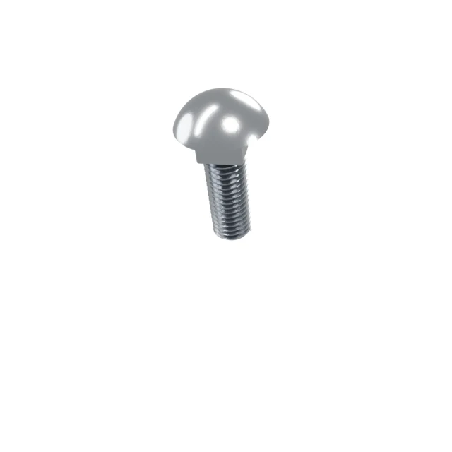 Carriage Bolts (Square Neck) M10×25 Carbon Steel Hot-Dip Galvanized