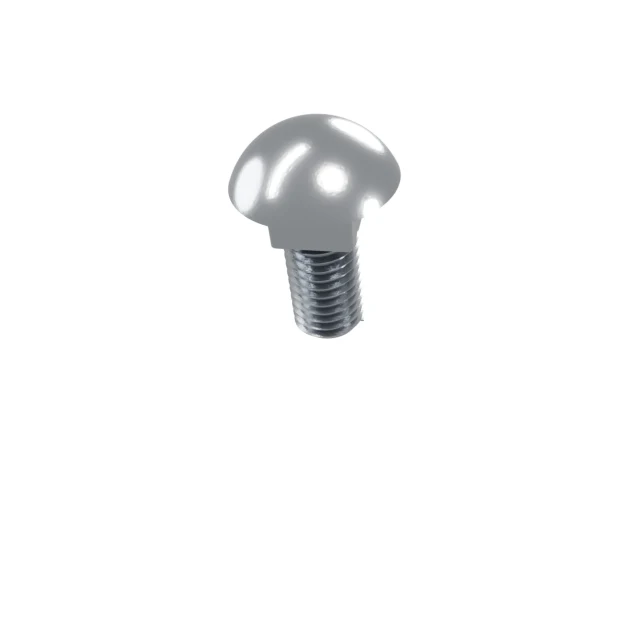 Carriage Bolts (Square Neck) M12×20 Carbon Steel Hot-Dip Galvanized