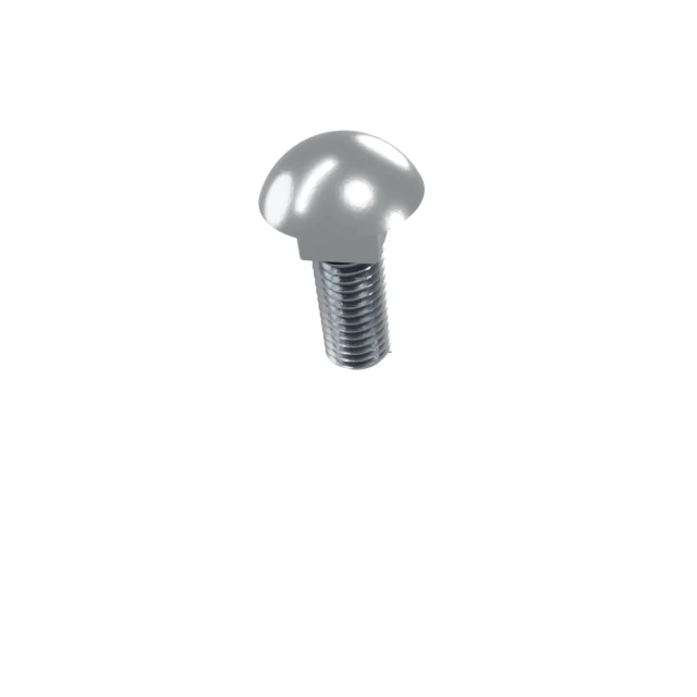 Carriage Bolts (Square Neck) M12×25 Carbon Steel Hot-Dip Galvanized