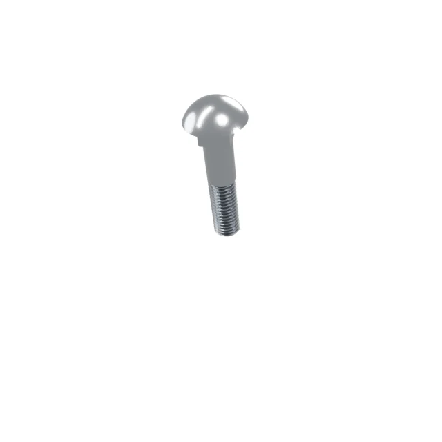 Carriage Bolts (Square Neck) M12×50 Carbon Steel Hot-Dip Galvanized