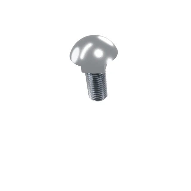 Carriage Bolts (Square Neck) M16×30 Carbon Steel Hot-Dip Galvanized
