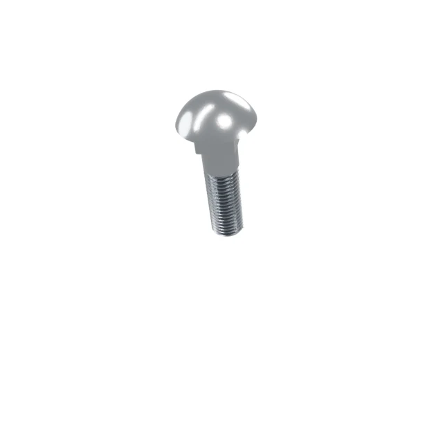 Carriage Bolts (Square Neck) M16×50 Carbon Steel Hot-Dip Galvanized