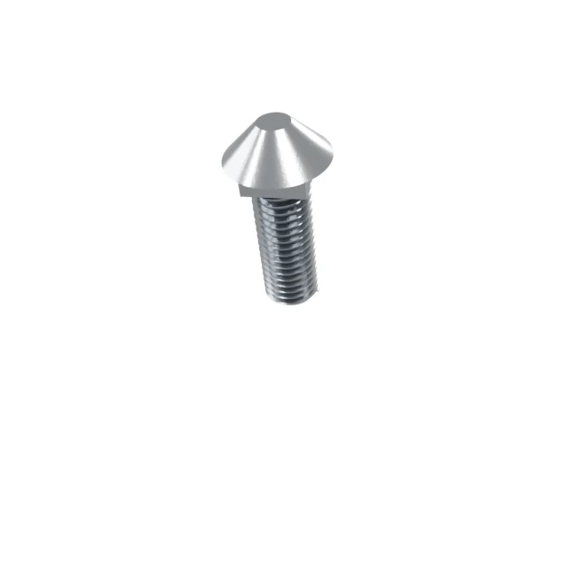 Carriage Bolts (Square Neck) M12×30 Carbon Steel Hot-Dip Galvanized, Product rendering