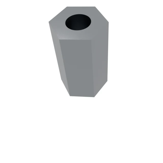 Coupling Nuts M10 8.8 Carbon Steel Galvanized