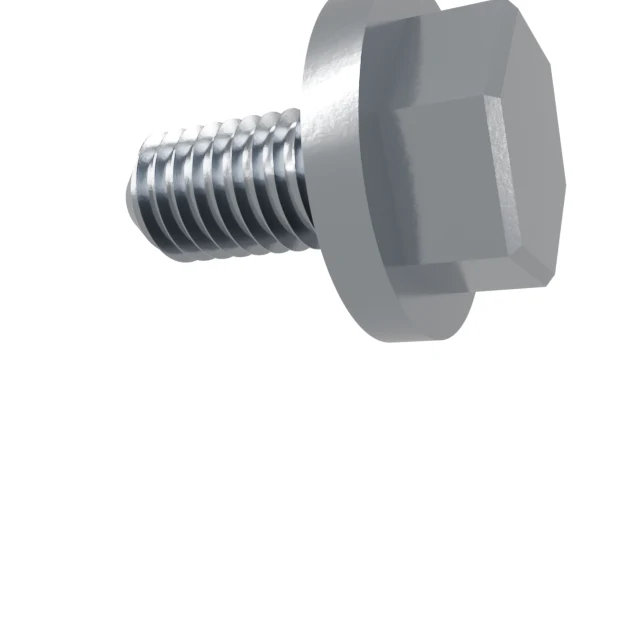 Hex Head Bolts (incl. Hex Flange) M5×10 A2-70 Stainless 304, Product rendering