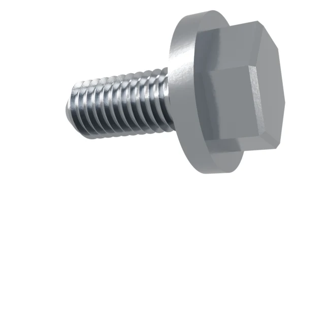 Hex Head Bolts (incl. Hex Flange) M5×12 A2-70 Stainless 304, Product rendering