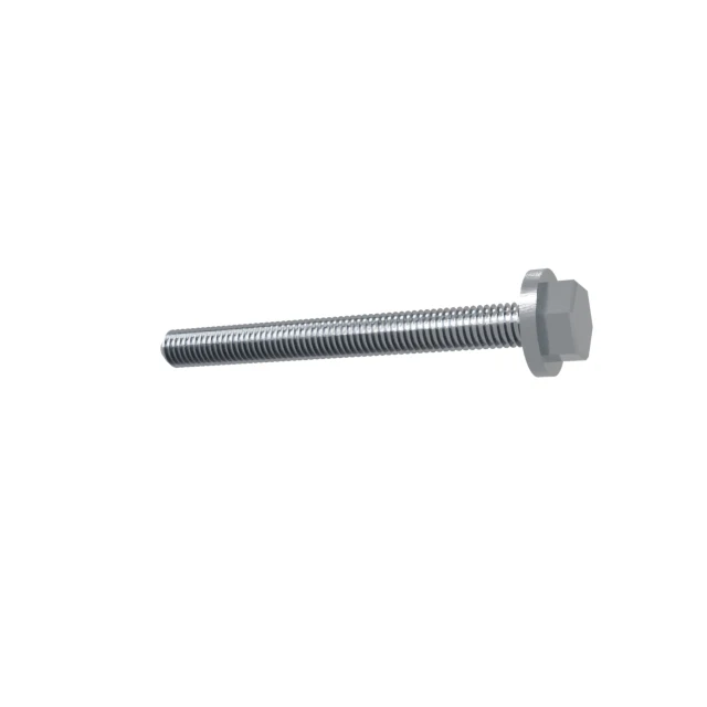 Hex Head Bolts (incl. Hex Flange) M5×50 10.9 Alloy Steel Dacromet, Product rendering