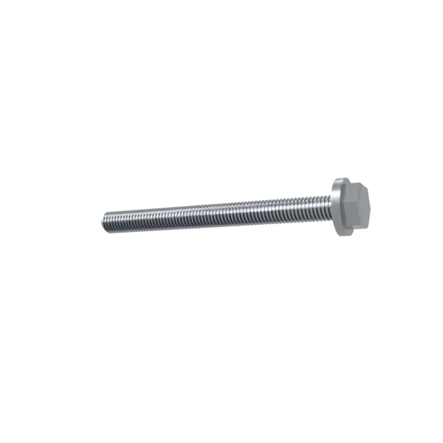 Hex Head Bolts (incl. Hex Flange) M8×90 8.8 Carbon Steel Zinc Plated