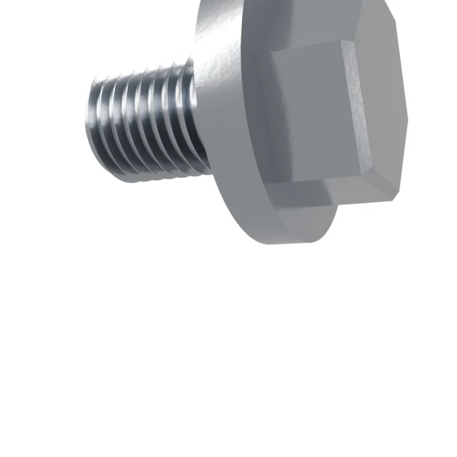 Hex Head Bolts (incl. Hex Flange) M16×25 10.9 Alloy Steel Dacromet, Product rendering
