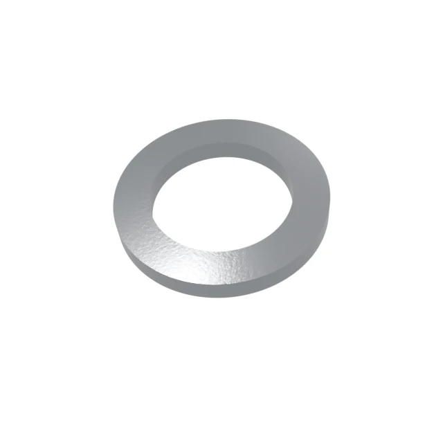 Flat Washers M3 Carbon Steel Dacromet, Product rendering