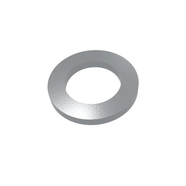 Flat Washers M4 Carbon Steel Dacromet, Product rendering