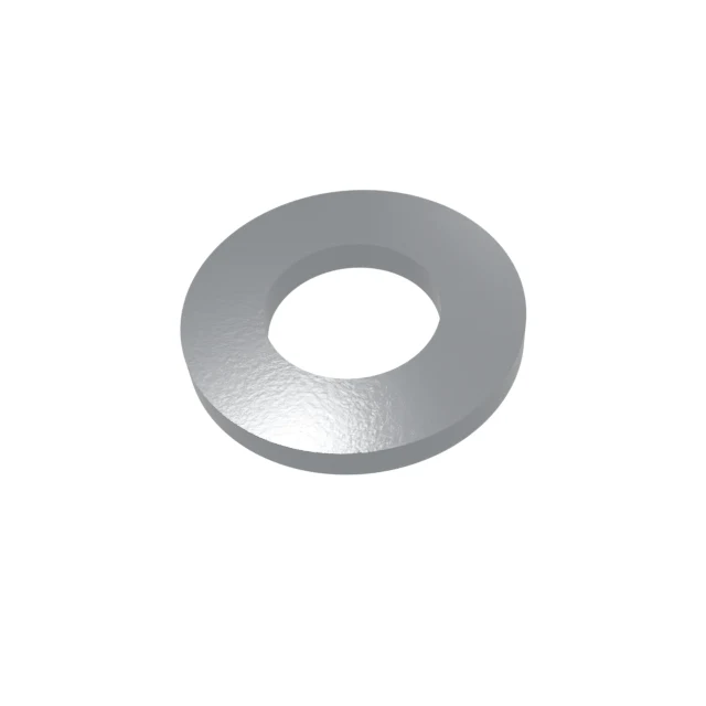 Flat Washers M30 Carbon Steel Dacromet, Product rendering