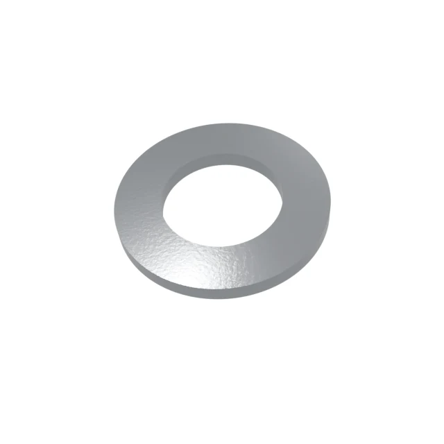 Flat Washers M20 Carbon Steel Dacromet, Product rendering