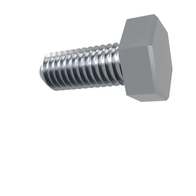 Hex Head Bolts (incl. Hex Flange) M6×15 8.8 Carbon Steel Zinc Plated