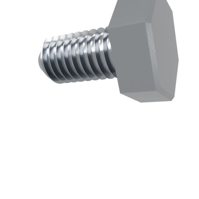 Hex Head Bolts (incl. Hex Flange) M3×6 8.8 Carbon Steel Zinc Plated