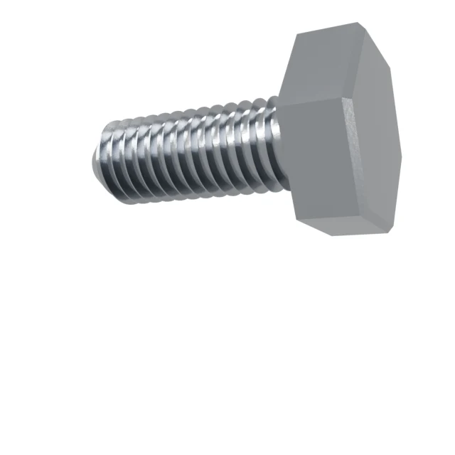 Hex Head Bolts (incl. Hex Flange) M3×8 8.8 Carbon Steel Zinc Plated