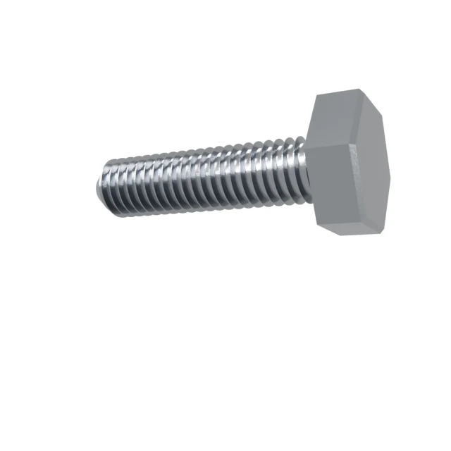 Hex Head Bolts (incl. Hex Flange) M3×12 8.8 Carbon Steel Zinc Plated