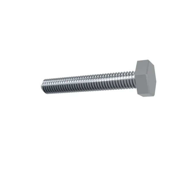 Hex Head Bolts (incl. Hex Flange) M3×20 8.8 Carbon Steel Zinc Plated