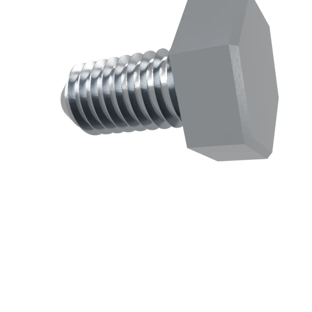 Hex Head Bolts (incl. Hex Flange) M4×8 8.8 Carbon Steel Zinc Plated
