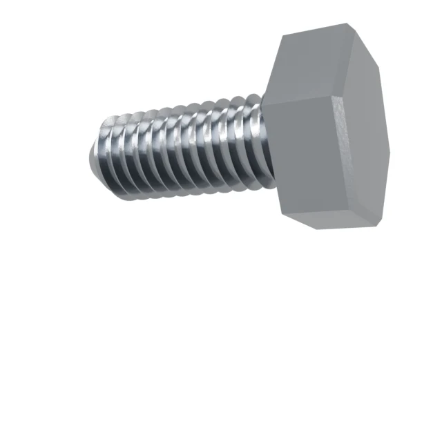 Hex Head Bolts (incl. Hex Flange) M4×10 8.8 Carbon Steel Zinc Plated