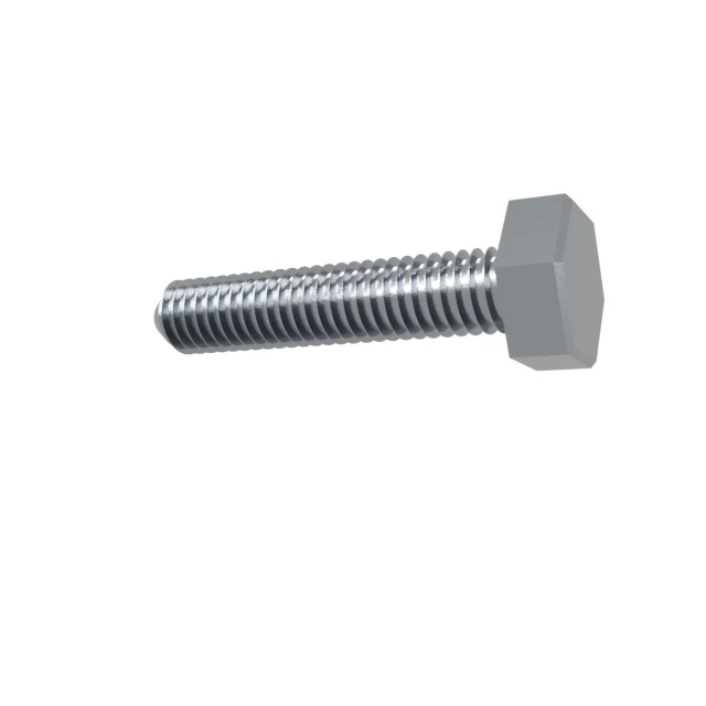 Hex Head Bolts (incl. Hex Flange) M4×20 8.8 Carbon Steel Zinc Plated