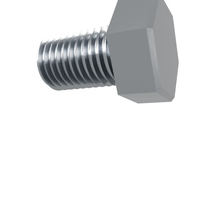Hex Head Bolts (incl. Hex Flange) M24×40 8.8 Carbon Steel Zinc Plated