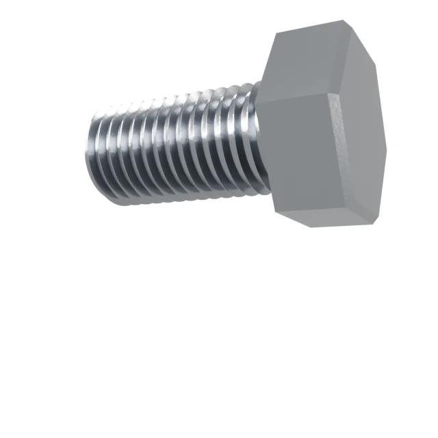 Hex Head Bolts (incl. Hex Flange) M24×50 8.8 Carbon Steel Zinc Plated