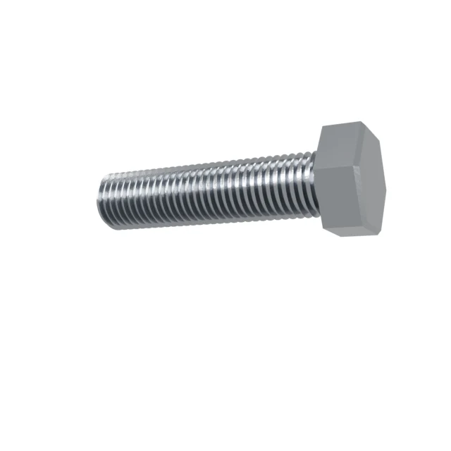 Hex Head Bolts (incl. Hex Flange) M24×100 8.8 Carbon Steel Zinc Plated