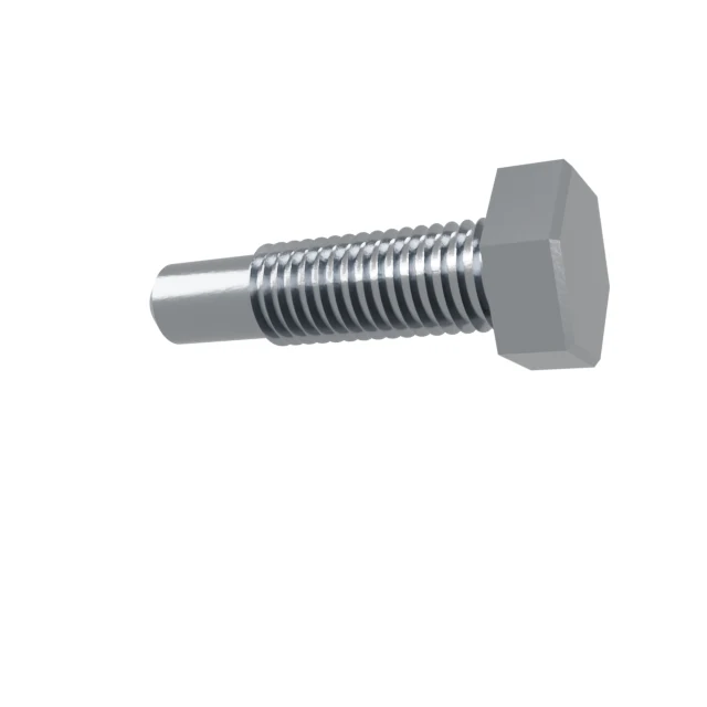 Hex Head Bolts (incl. Hex Flange) M12×45 8.8 Carbon Steel Zinc Plated
