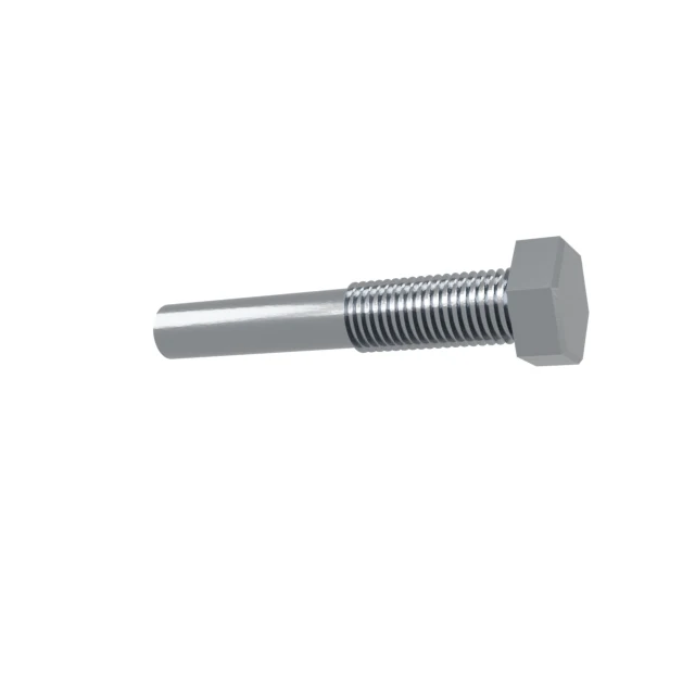 Hex Head Bolts (incl. Hex Flange) M24×140 8.8 Carbon Steel Zinc Plated