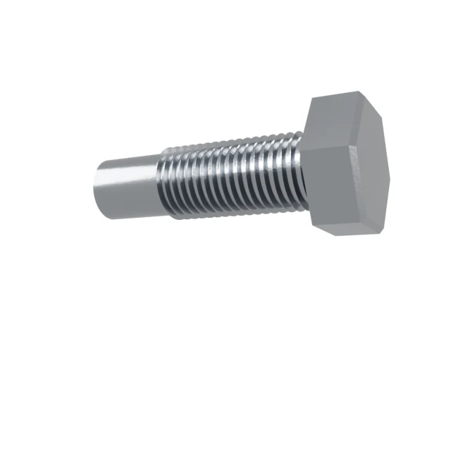 Hex Head Bolts (incl. Hex Flange) M30×100 8.8 Carbon Steel Zinc Plated