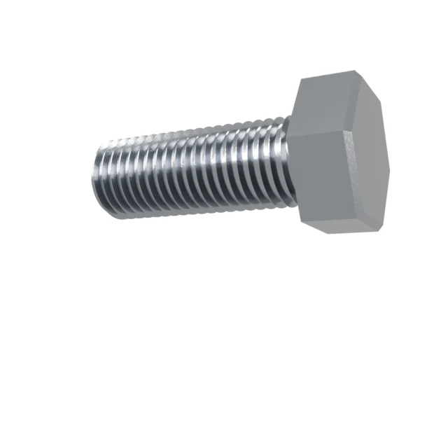 Hex Head Bolts (incl. Hex Flange) M16×45 8.8 Carbon Steel Zinc Plated