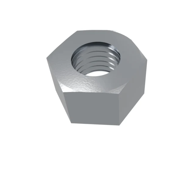 Hex Nuts (Coarse/Fine/Lock) M20 8.8 Carbon Steel Galvanized