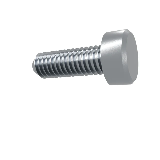 Machine Screws (Pan/Countersunk/Cylinder) M4×12 Stainless 304 —, Product rendering