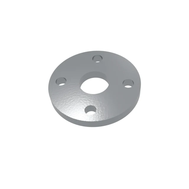 Plate Slip-On Flanges (PL) DN40 Stainless 304, Product rendering