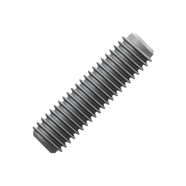 Double-End Studs M8×30 10.9 Alloy Steel Dacromet, Product rendering