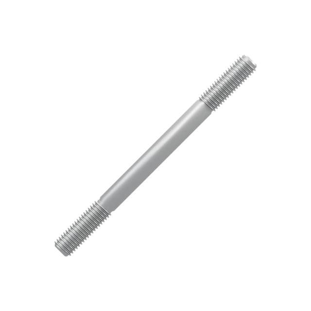 Double-End Studs M12×150 A2-70 Stainless 304, Product rendering