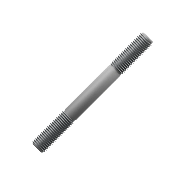 Double-End Studs M16×150 10.9 Alloy Steel Dacromet, Product rendering