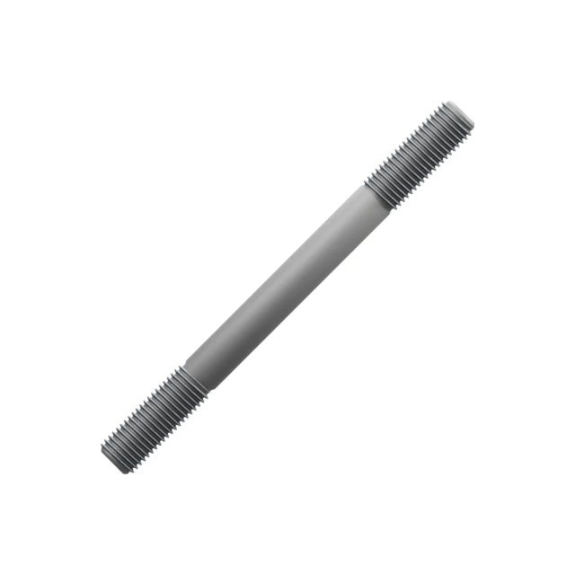 Double-End Studs M16×180 10.9 Alloy Steel Dacromet, Product rendering