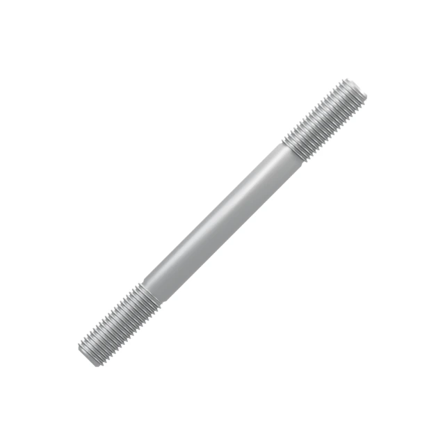 Double-End Studs M16×180 A2-70 Stainless 304, Product rendering