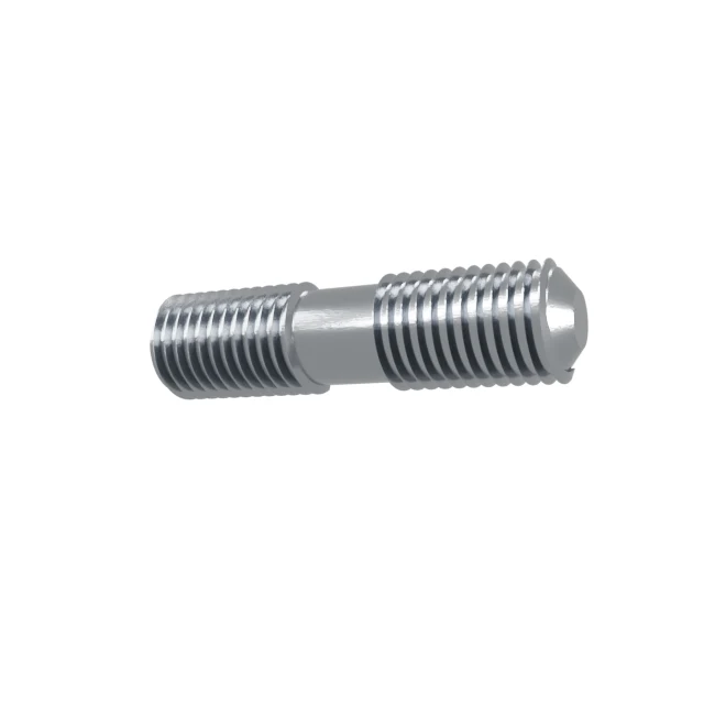 Double-End Studs M20×80 8.8 Carbon Steel Zinc Plated