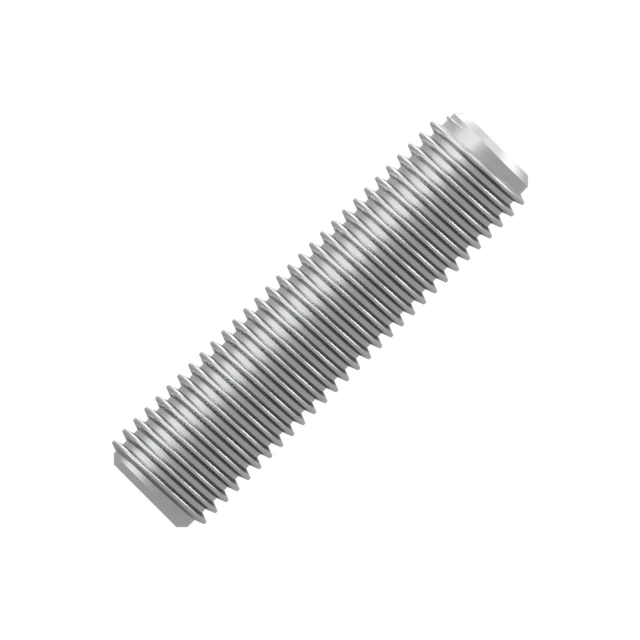 Double-End Studs M20×80 A2-70 Stainless 304, Product rendering