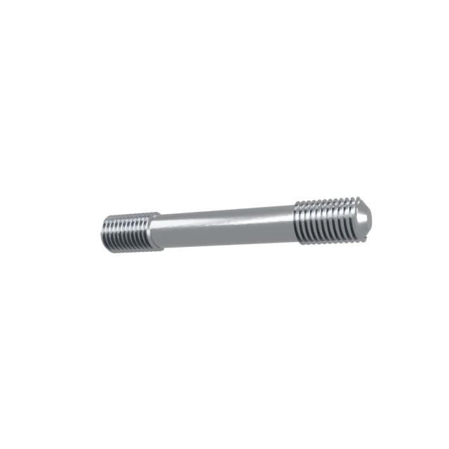 Double-End Studs M20×140 8.8 Carbon Steel Zinc Plated