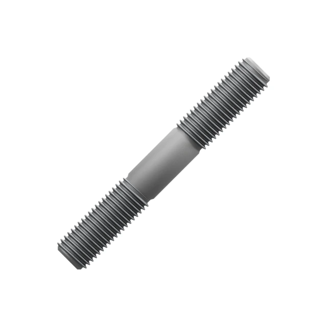 Double-End Studs M20×140 10.9 Alloy Steel Dacromet, Product rendering