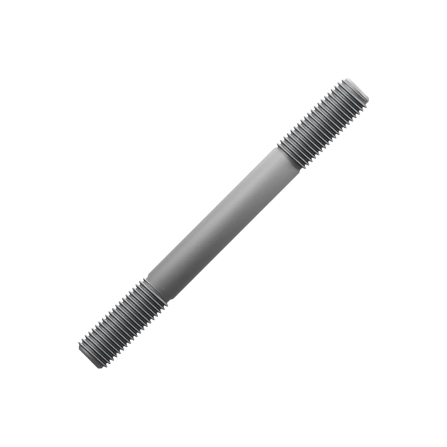 Double-End Studs M20×200 10.9 Alloy Steel Dacromet, Product rendering