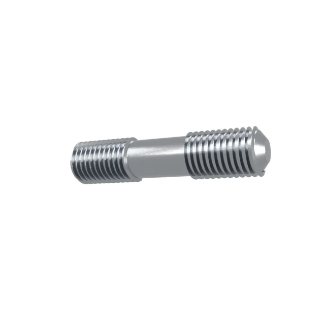 Double-End Studs M24×110 8.8 Carbon Steel Zinc Plated